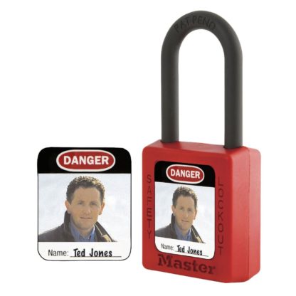 Master Lock S142 Padlock Identification Labels