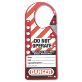 Master Lock 427 Labeled Snap-On Hasp