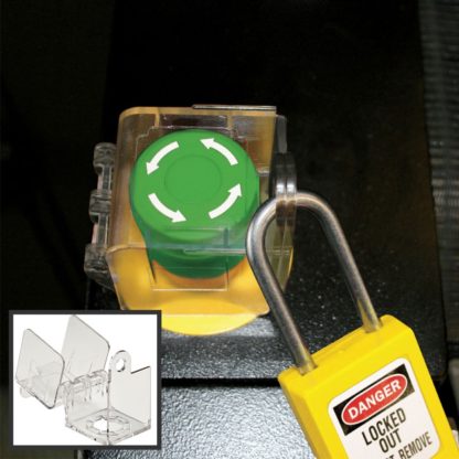 Master Lock S2153 Permanent/Installed Push Button and Rotary Switch Cover