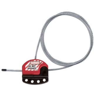 Master Lock S806CBL3 Adjustable Cable Lockouts