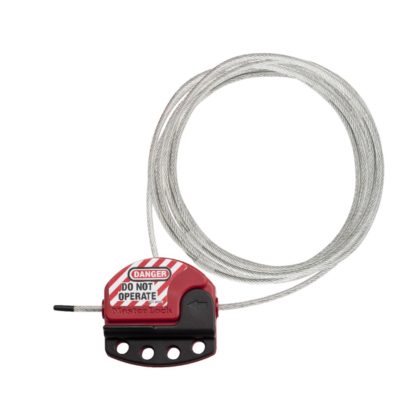Master Lock S806CBL15 Adjustable Cable Lockouts