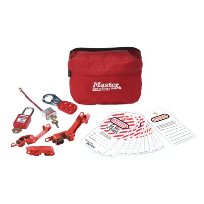 Master Lock S1010E410 Compact Lockout Pouches