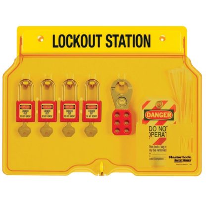 Master Lock 1482BP410 Padlock Stations