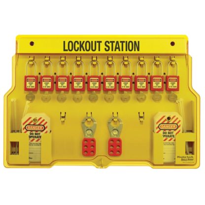 Master Lock 1483BP410 Padlock Stations