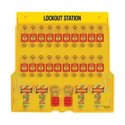 Master Lock 1484BP410 Padlock Stations