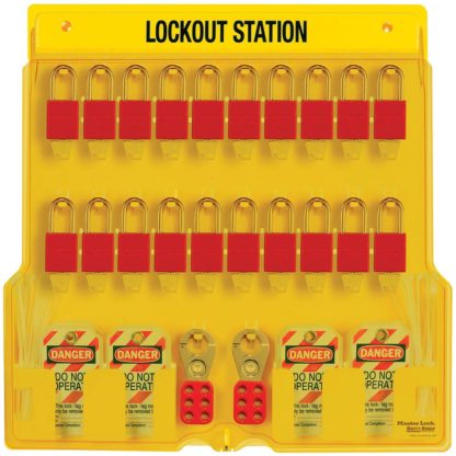 Master Lock 1484BP1106 Padlock Stations