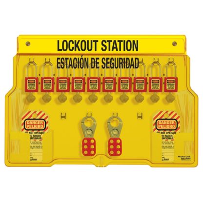 Master Lock 1483BP410ES Padlock Stations