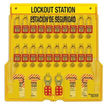 Master Lock 1484BP410ES Padlock Stations