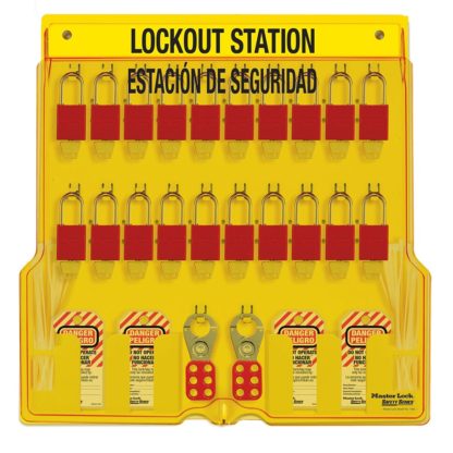 Master Lock 1484BP1106ES Padlock Stations