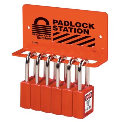 Master Lock S1506 Heavy-Duty Padlock Racks