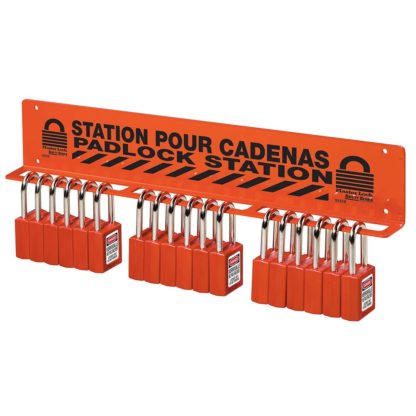 Master Lock S1518 Heavy-Duty Padlock Racks