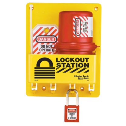 Master Lock S1745E410 Compact Lockout Stations
