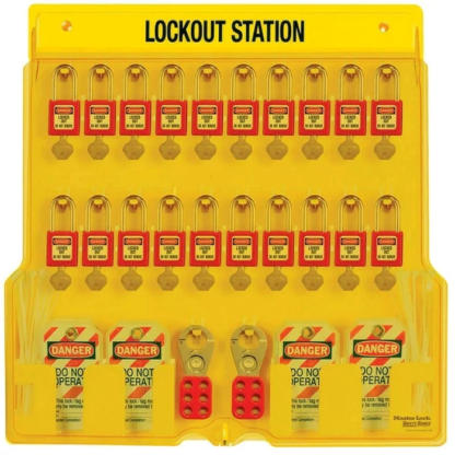 Master Lock 1484BP410FRC Padlock Stations